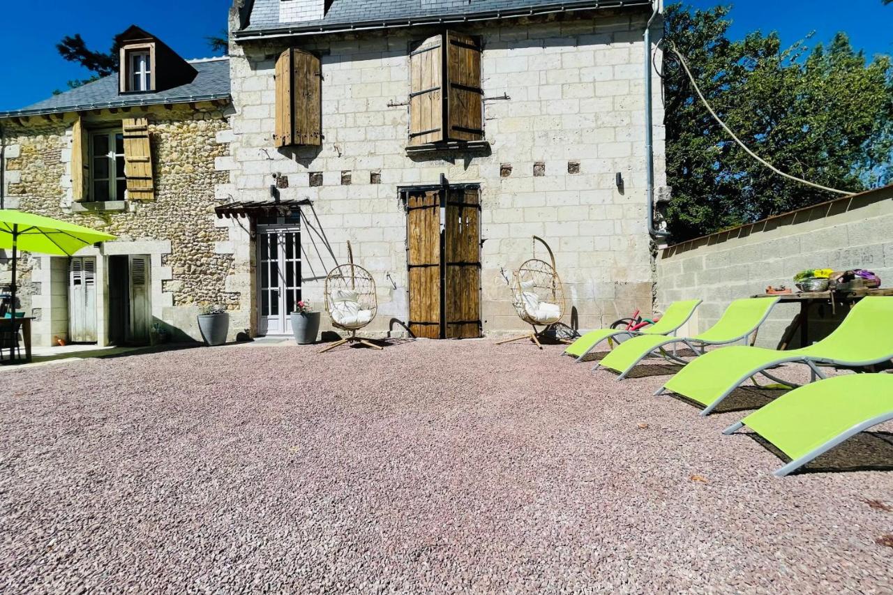 The Rabelaisian Room In A Charming Mansion At The Gates Of Tours Saint-Avertin Esterno foto